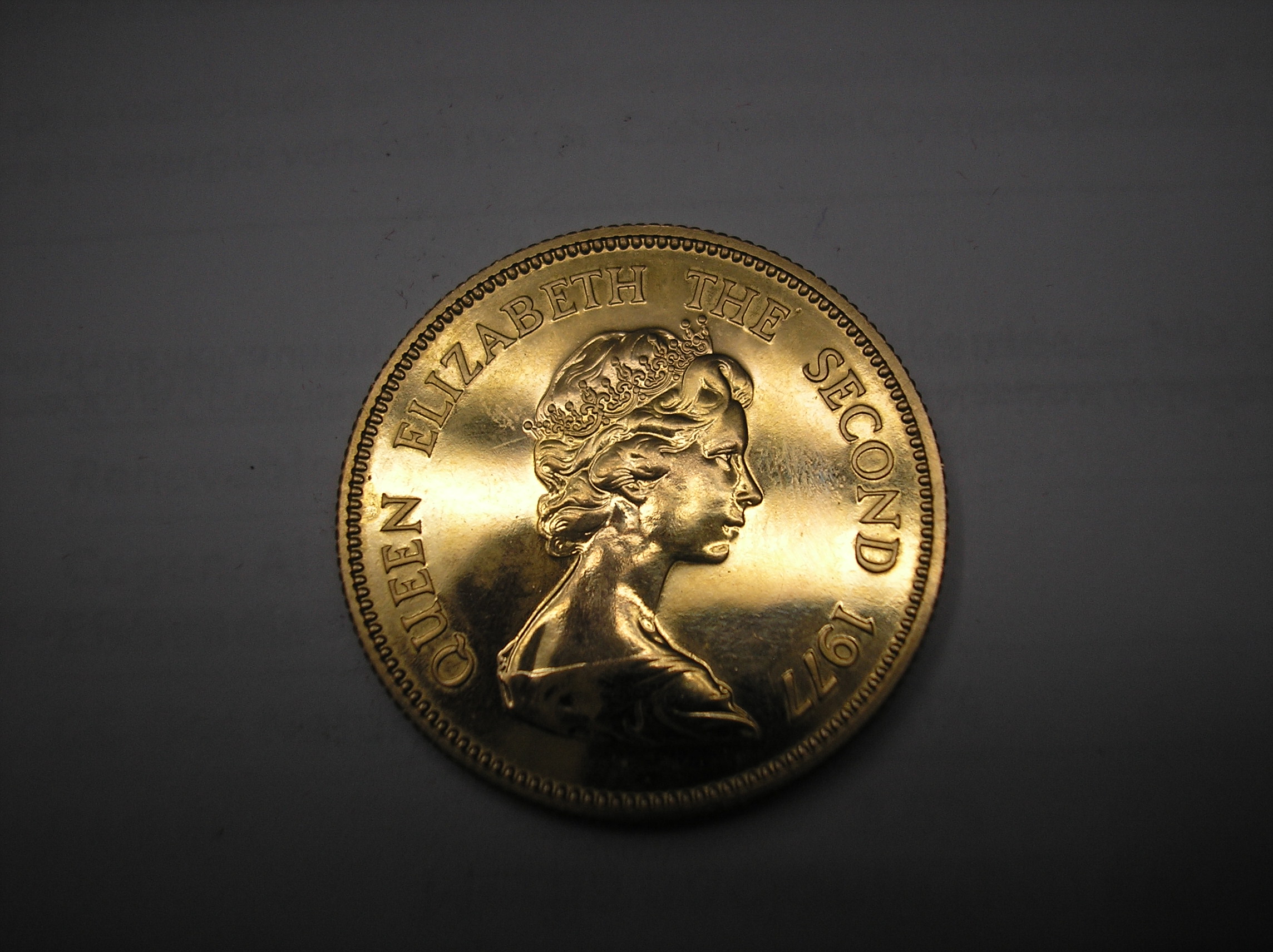 HONG-KONG. 1977.--1000 DOLARES DE ORO