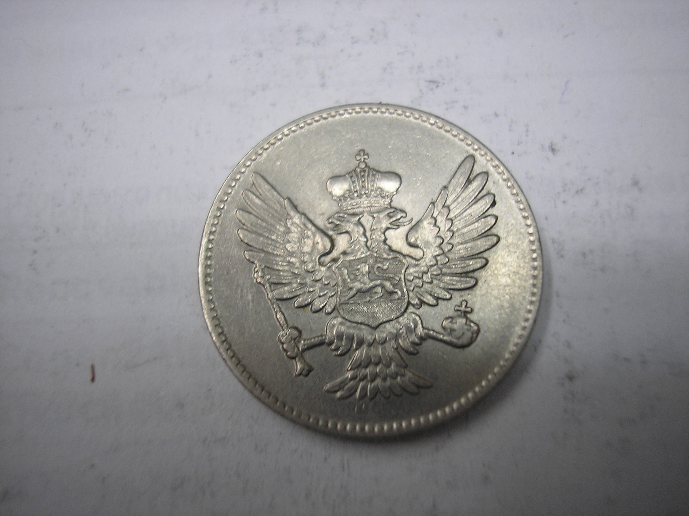 MONTENEGRO,20 PASA DE METAL DE  1908