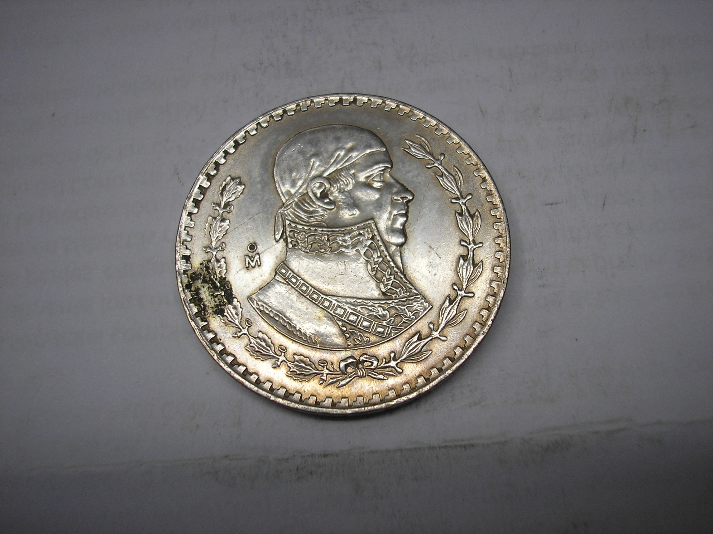 MÉXICO, 1 PESO DE PLATA DE 1964. JOSÉ MORELOS