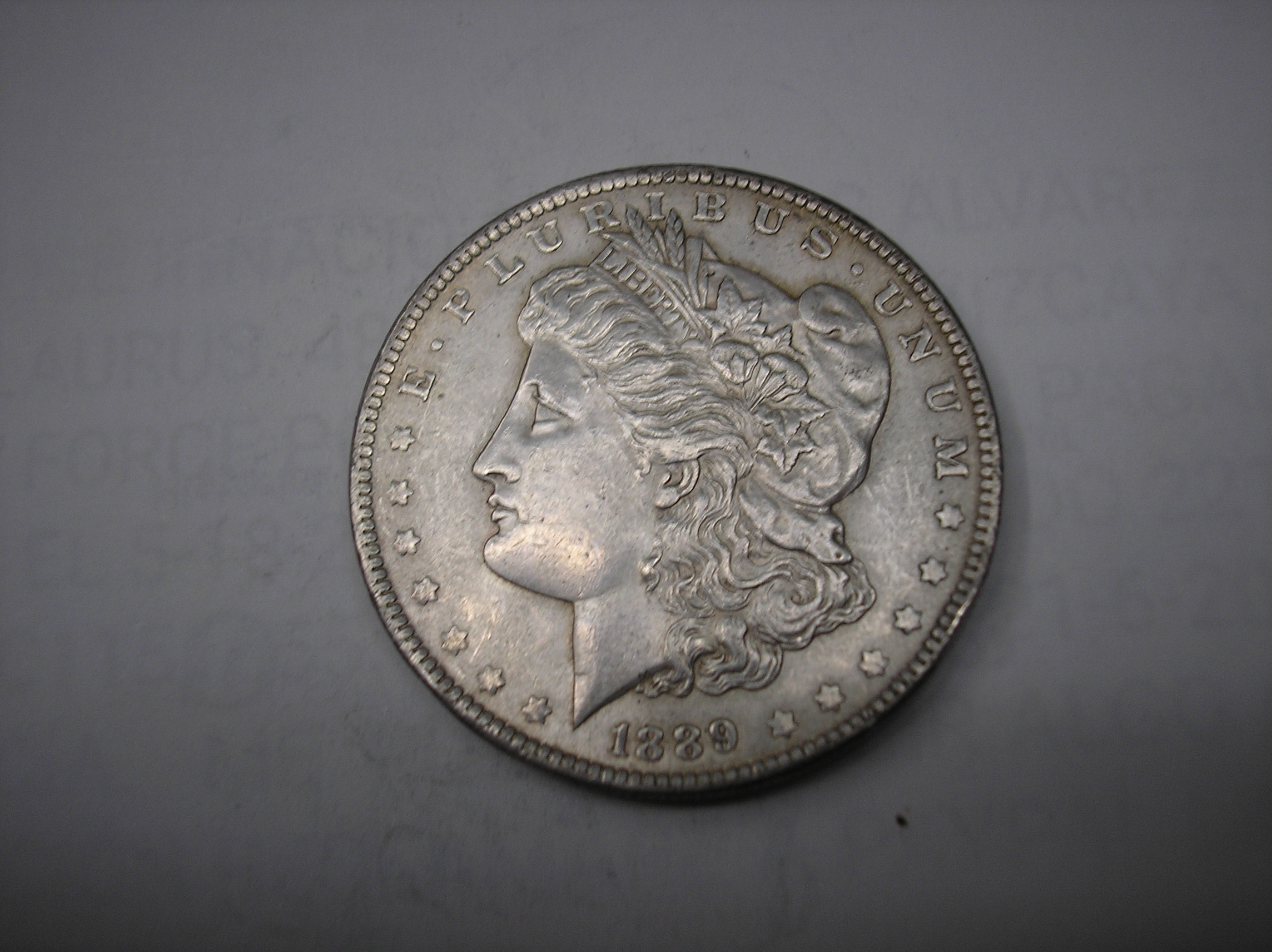 USA, 1 DOLAR MORGAN DE PLATA DE 1889