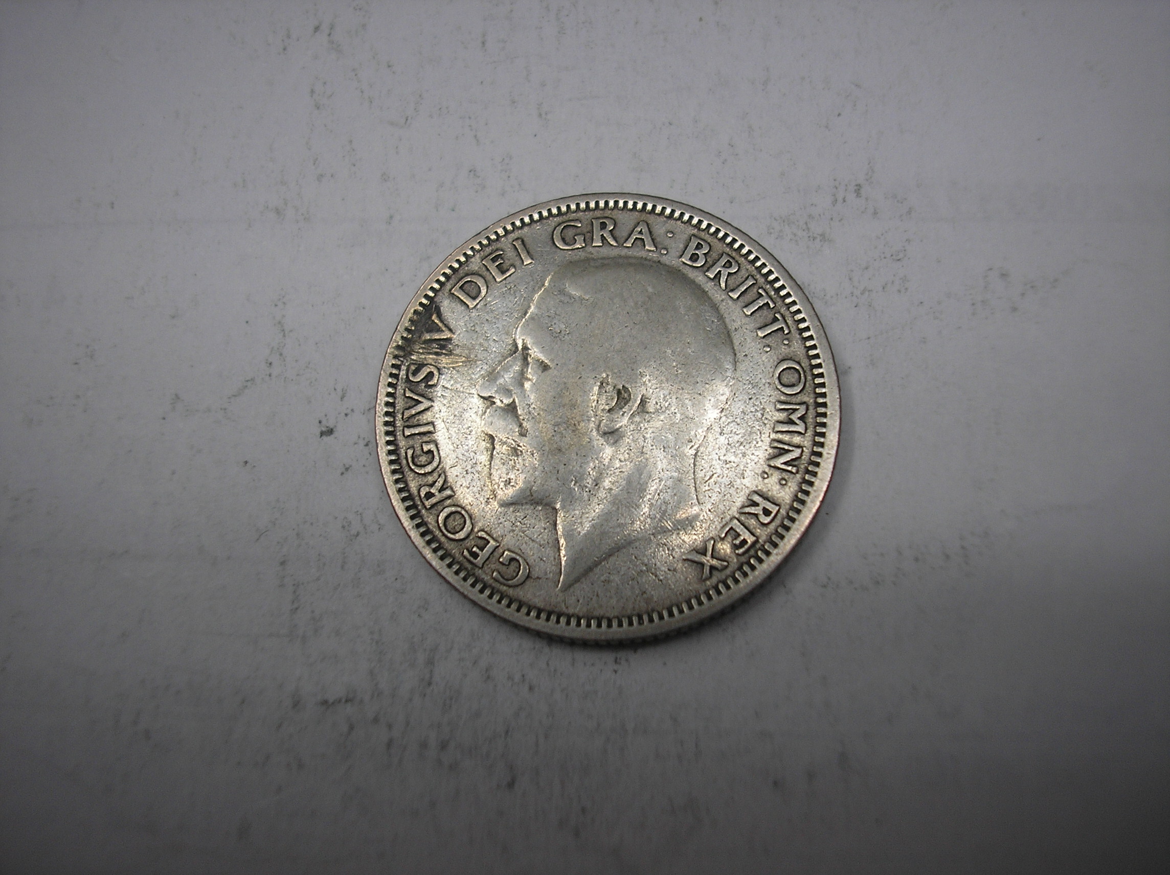 INGLATERRA, 1 SHILLING DE PLATA DE 1926.REY JORGE V