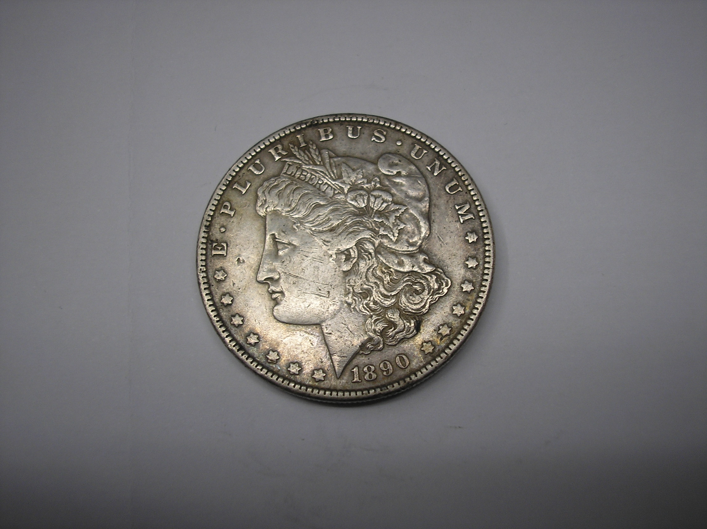 USA 1 DOLAR MORGAN PLATA 1890 