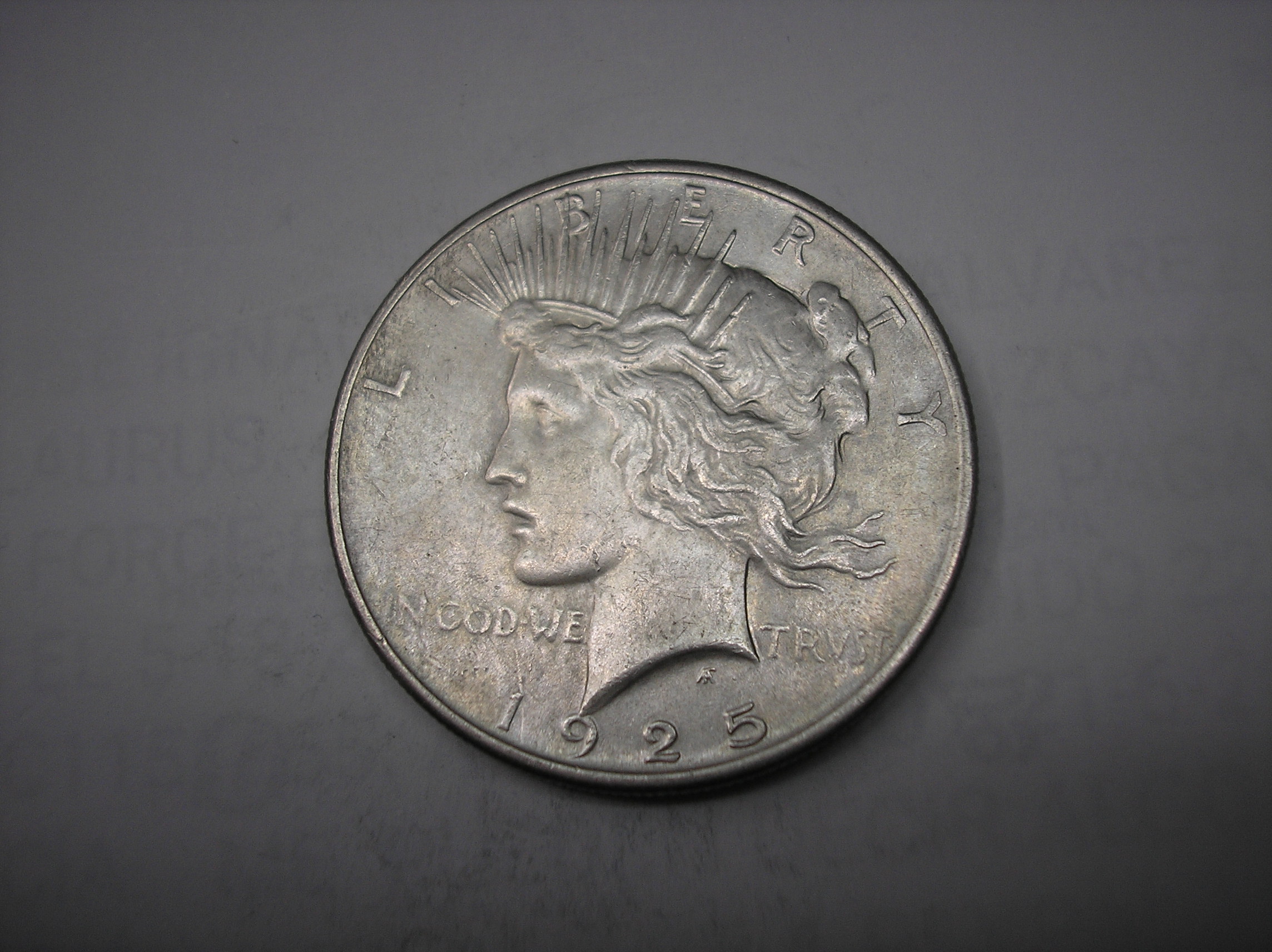 USA, 1 DOLAR DE PLATA PEACE DE 1925