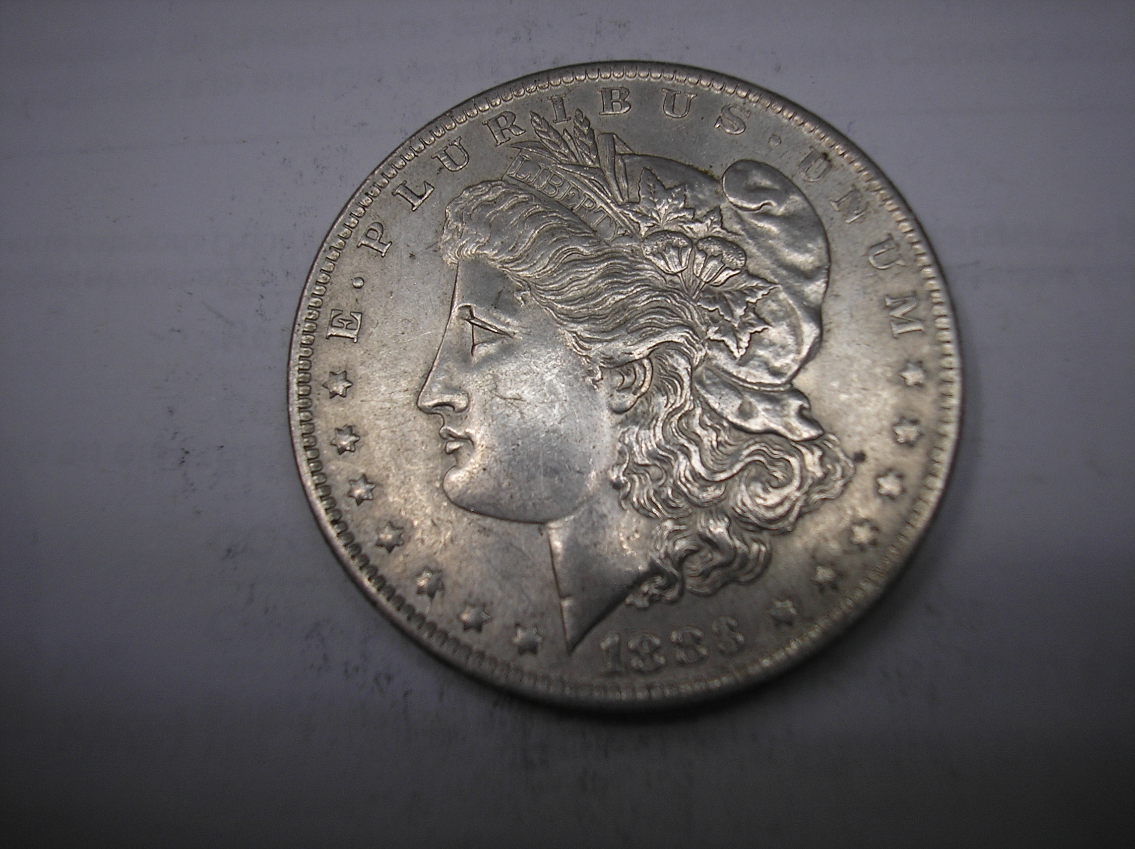 USA, DOLAR DE PLATA MORGAN , DE 1883 O
