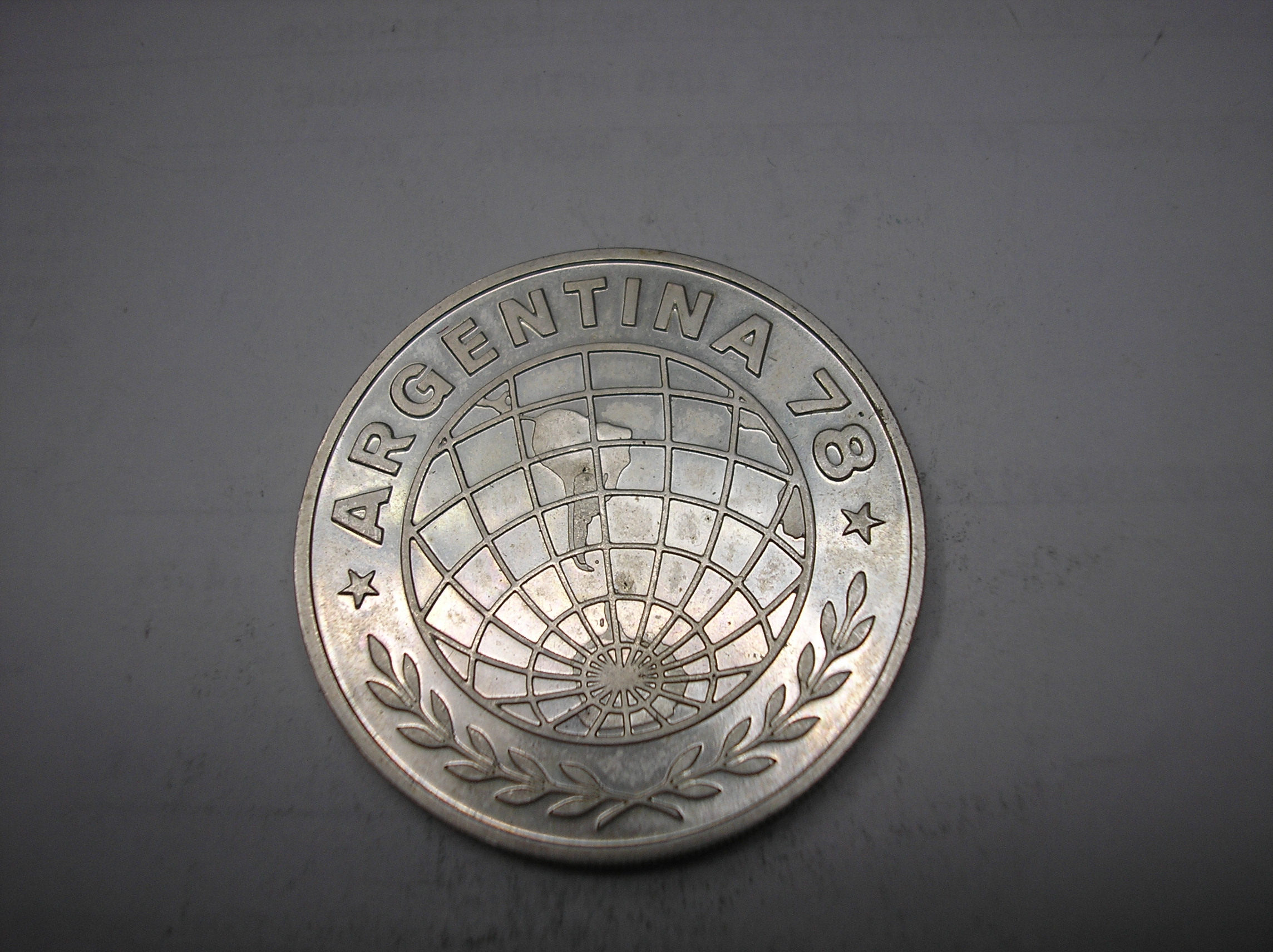 ARGENTINA, 3000 PESOS DE PLATA DE 1978. MUNDIAL