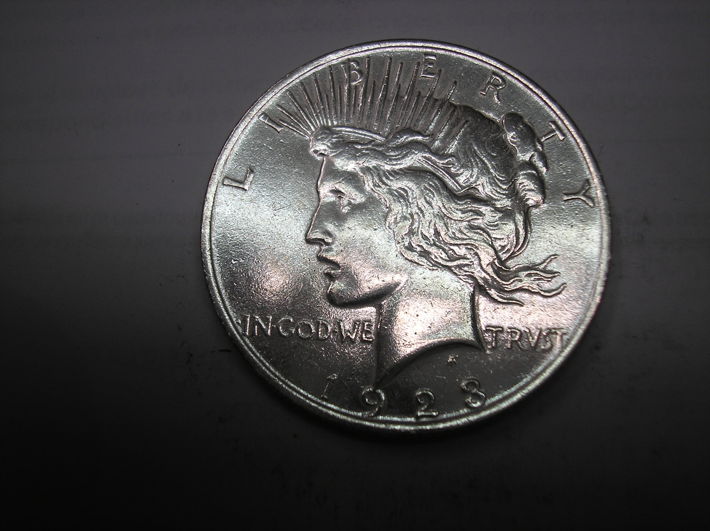 USA. DOLAR DE PLATA PEACE DE 1923