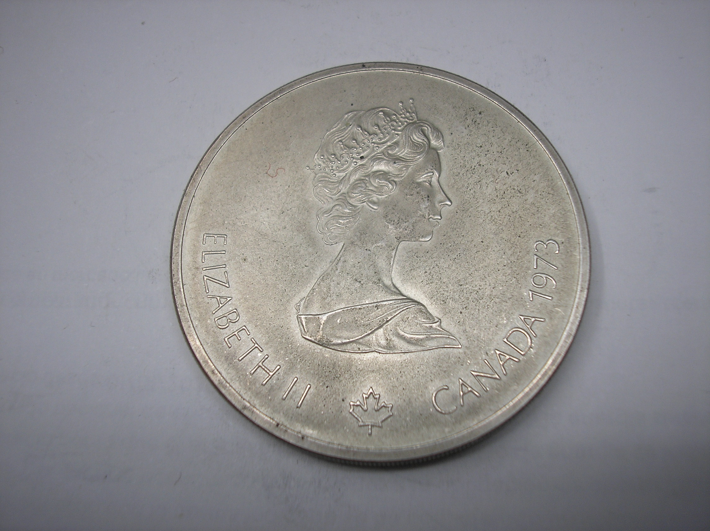 CANADÁ, 10 DOLARES DE PLATA DE 1976. JJOO MONTREAL