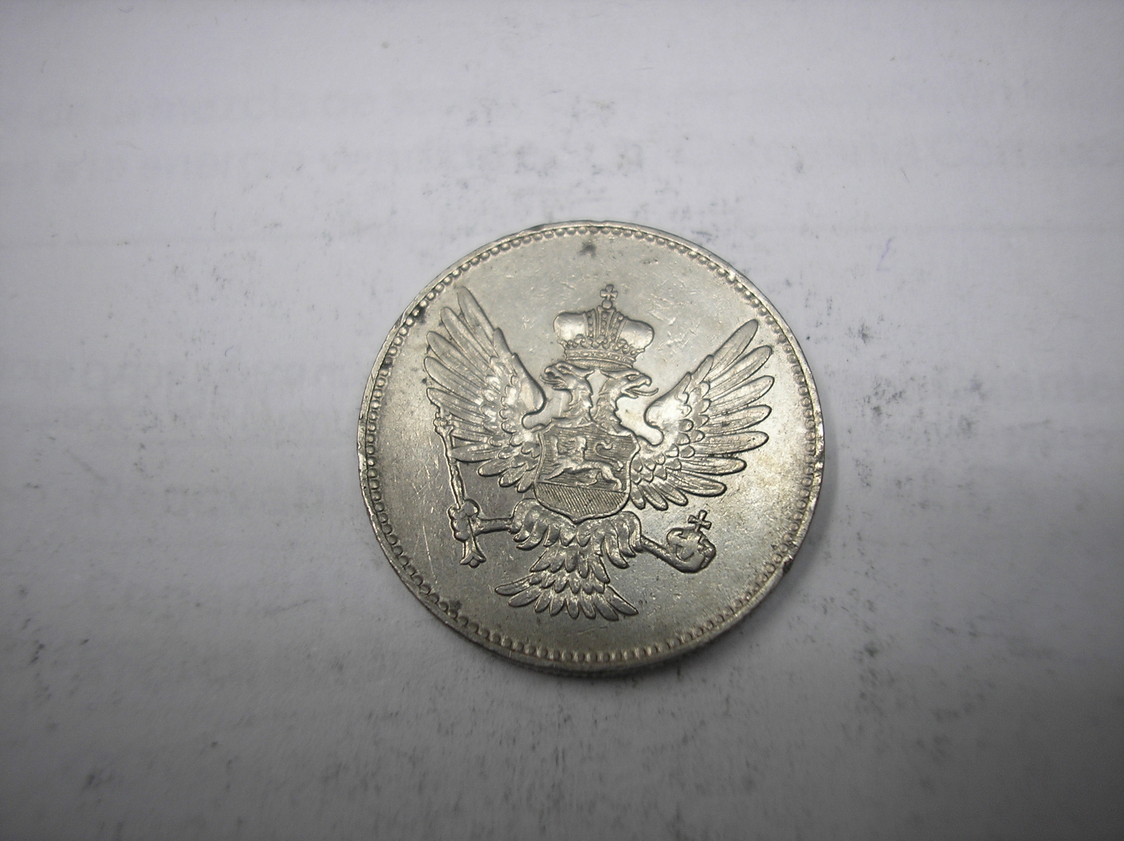 MONTENEGRO,20 PASA DE METAL DE  1914