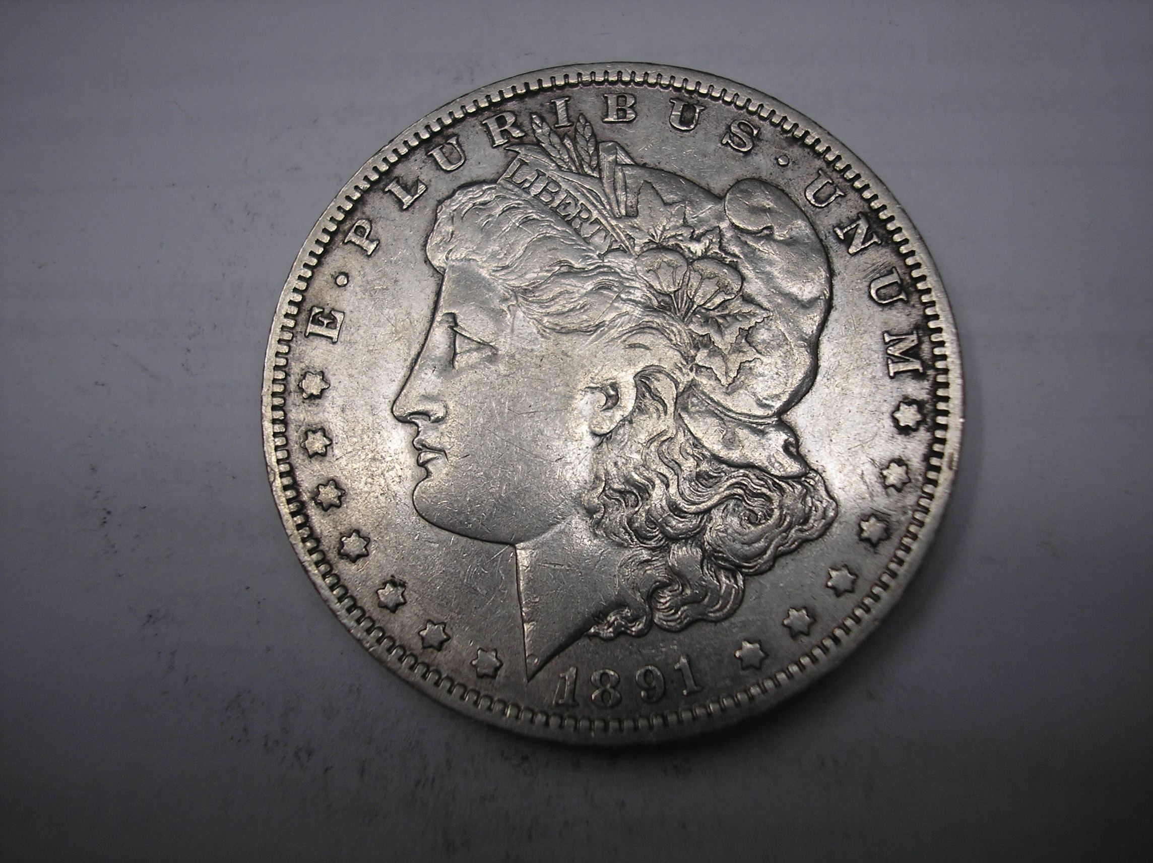 USA, DOLAR DE PLATA MORGAN , DE 1891 O