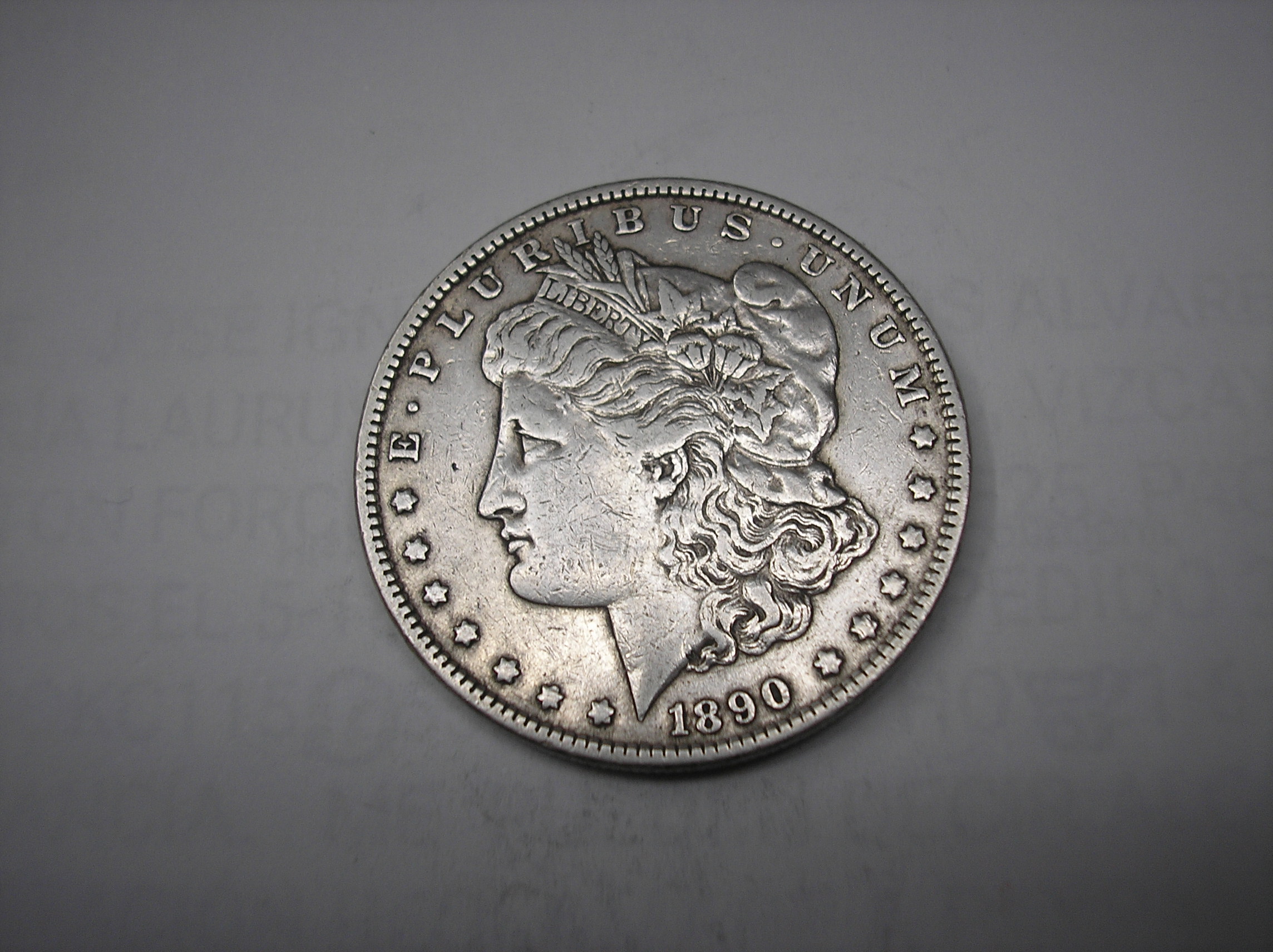 USA, 1 DOLAR MORGAN DE PLATA DE 1890