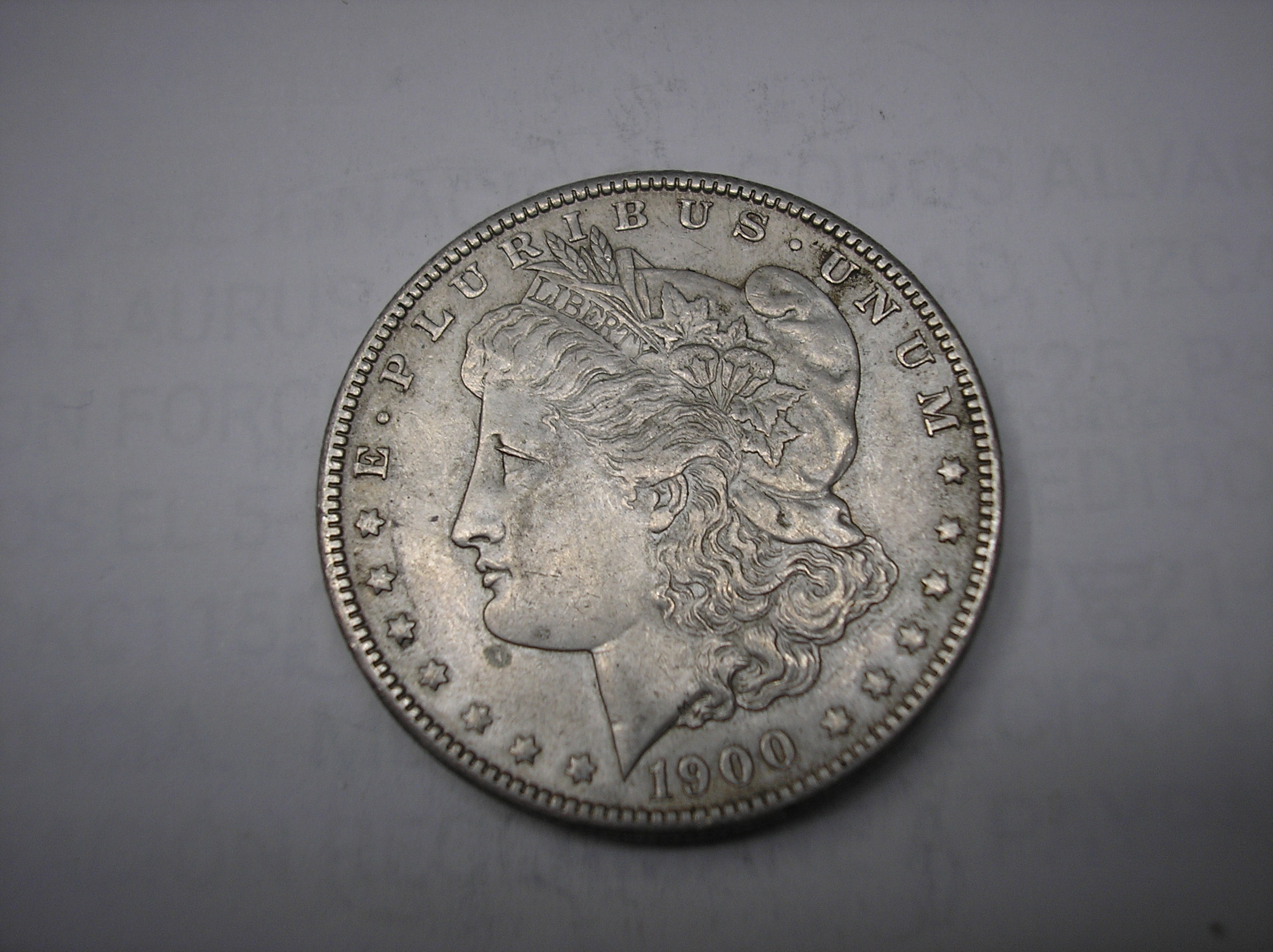 USA, 1 DOLAR MORGAN DE PLATA DE 1900