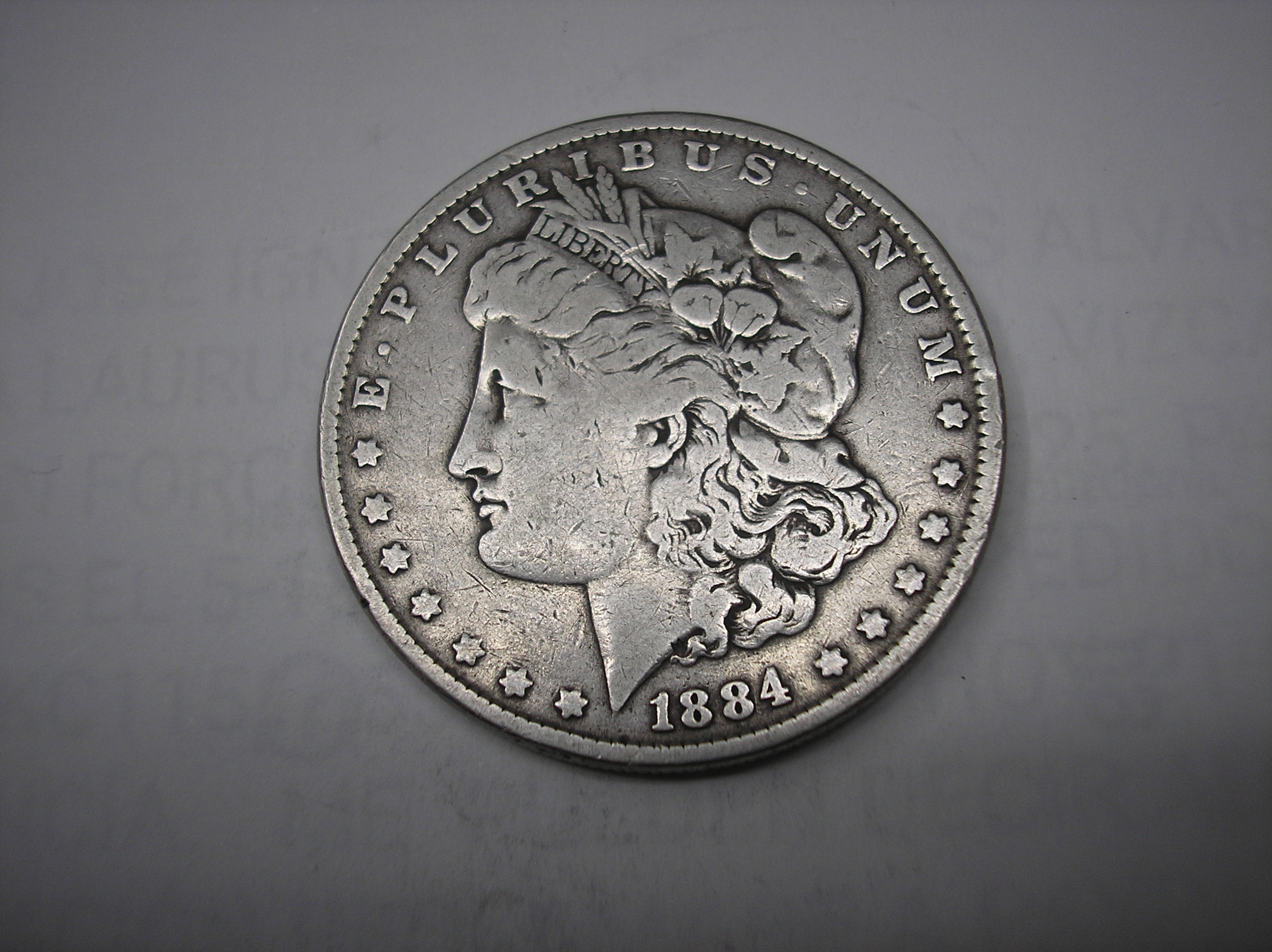 USA, 1 DOLAR MORGAN DE PLATA DE 1884