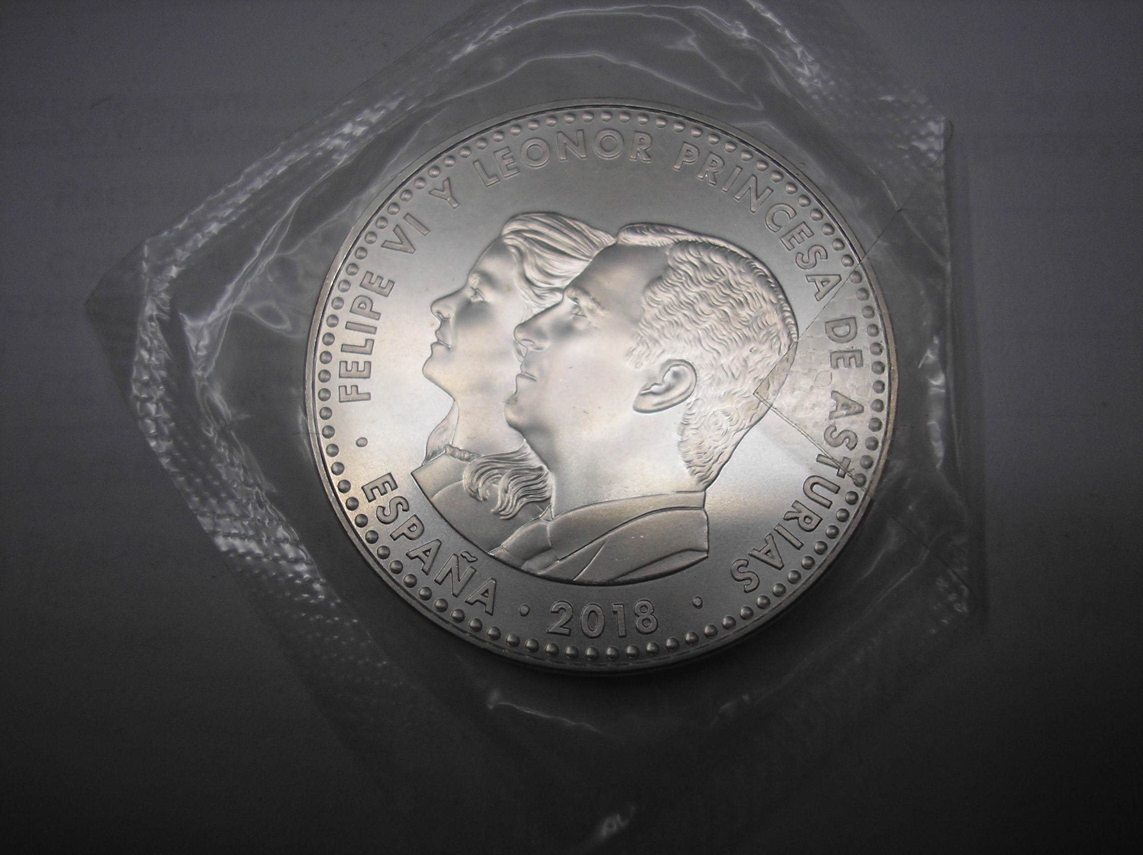 30 EUROS DE PLATA DE 2018. ASTURIAS